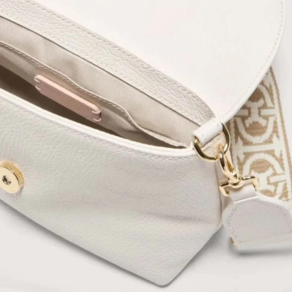 Borsa Donna a Tracolla COCCINELLE Linea Paulina Colore Blanco