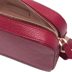 Borsa Donna a Tracolla COCCINELLE Linea Tebe Colore Sangria - E5MN555I101