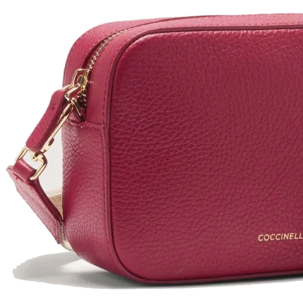 Borsa Donna a Tracolla COCCINELLE Linea Tebe Colore Sangria - E5MN555I101