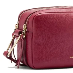 Borsa Donna a Tracolla COCCINELLE in Pelle Linea Malory colore Sangria