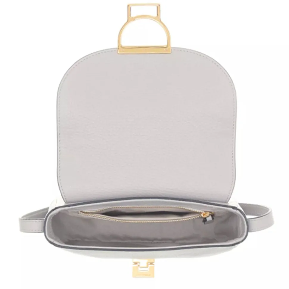 Borsa Donna a Tracolla COCCINELLE in Pelle Linea Arlettis colore Light Grey