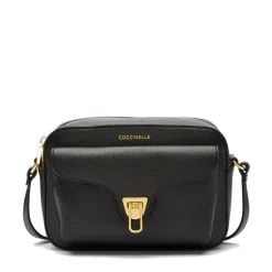 Borsa Donna a Tracolla COCCINELLE in Pelle Nera linea Beat Soft Misura Media