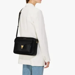 Borsa Donna a Tracolla COCCINELLE in Pelle Nera linea Beat Soft