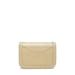 Borsa Donna a Tracolla COCCINELLE in Pelle Liscia Linea Marvin Twist Croco Mini colore Silk
