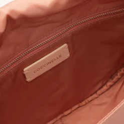 Borsa Donna a Tracolla COCCINELLE in Tessuto Matelassè linea Blaire colore Camelia Misura Medium