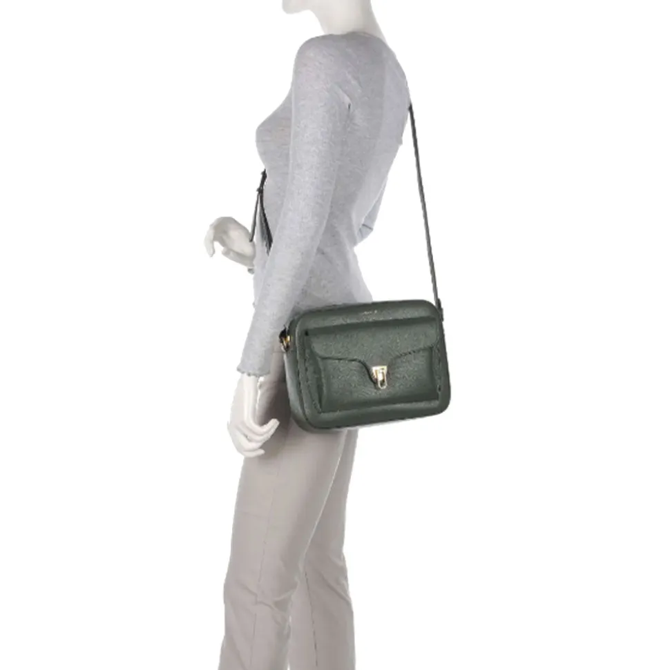 Borsa Donna a Tracolla COCCINELLE in Pelle Alga linea Beat Soft