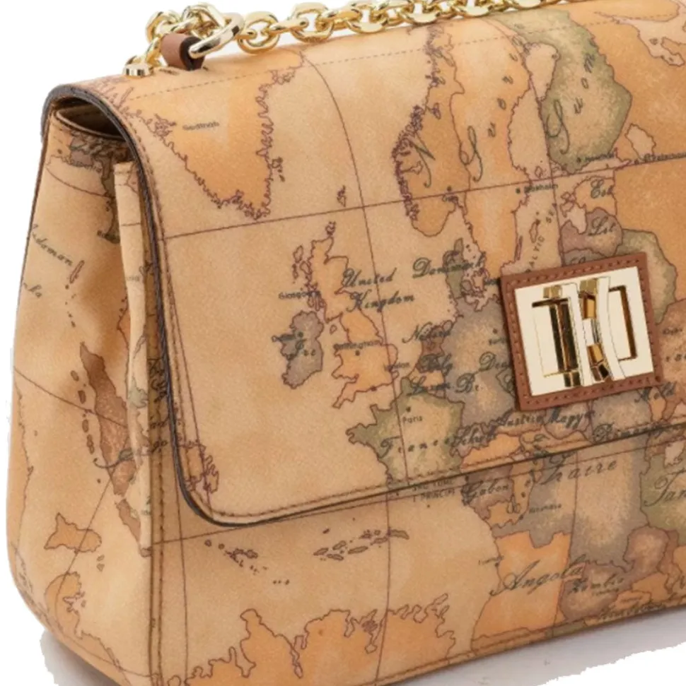 Borsa Donna a Tracolla con Pattina e Girello 1A Classe Alviero Martini Linea Geo Classic E034