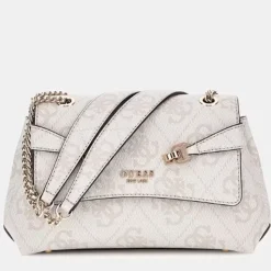 Borsa Donna a Tracolla GUESS Linea Lorelei colore Bone Logo