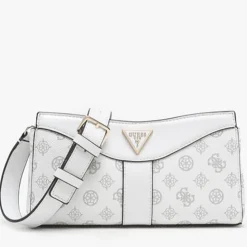 Borsa Donna a Tracolla GUESS Linea Dorys Colore White Logo
