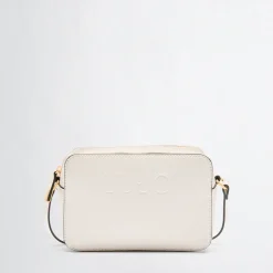 Borsa Donna a Tracolla LIU JO con Logo in Rilievo Off White