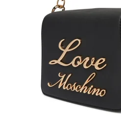 Borsa Donna a Tracolla LOVE MOSCHINO linea Lovely Chain colore Nero