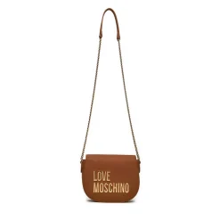 Borsa Donna a Tracolla LOVE MOSCHINO linea Bold Bag color Noce
