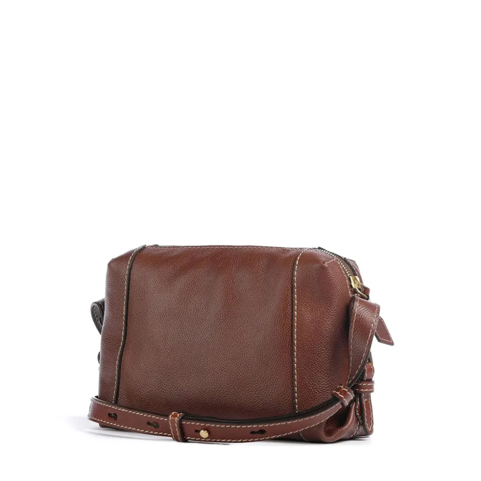 Borsa Donna a Tracolla THE BRIDGE linea Gemma in Pelle Marrone