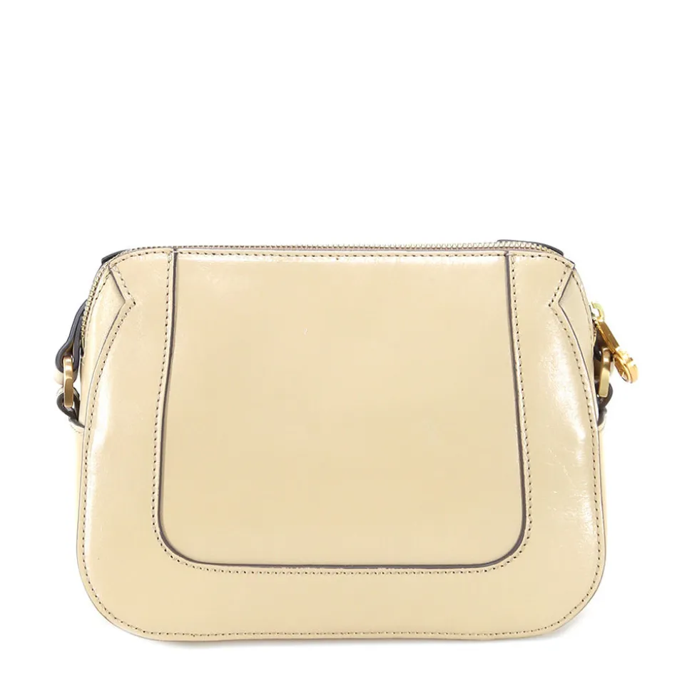 Borsa Donna a Tracolla THE BRIDGE linea Gaia in Pelle color Burro