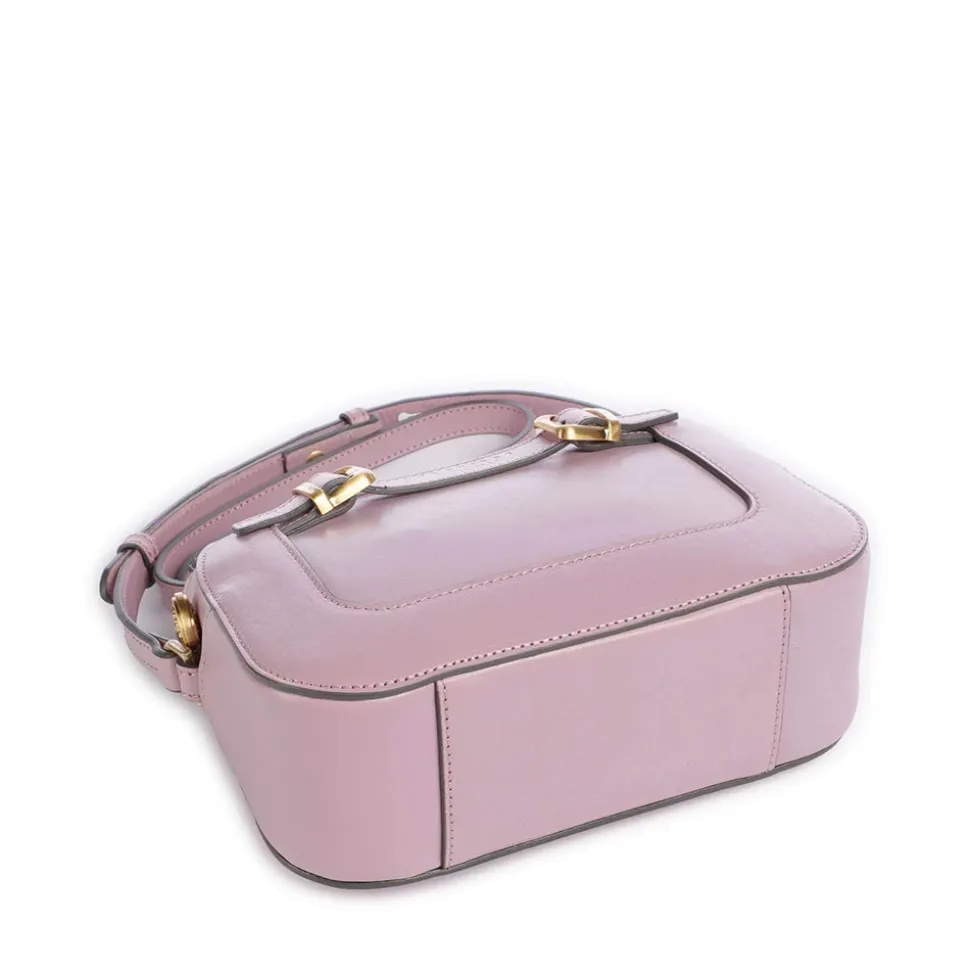 Borsa Donna a Tracolla THE BRIDGE linea Gaia in Pelle Blossom Pink