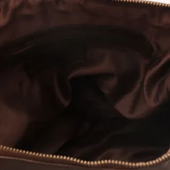 Borsa Donna Hobo GIANNI CONTI in Pelle Liscia Marrone con Borchie