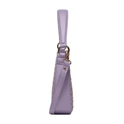 Borsa Donna Hobo LIU JO Better Intrecciata color Glicine