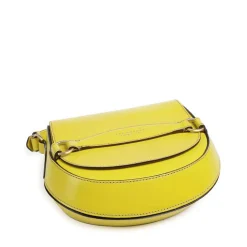 Borsa Donna Mini a Tracolla THE BRIDGE linea Bettina in Pelle color Lime
