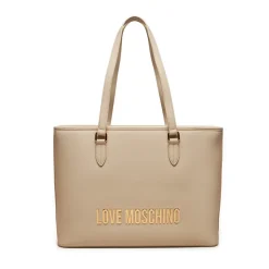 Borsa Donna Shopping LOVE MOSCHINO linea Bold Bag Avorio