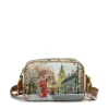 Borsa Donna Y NOT a Tracolla YES-310 Stampa English Rose