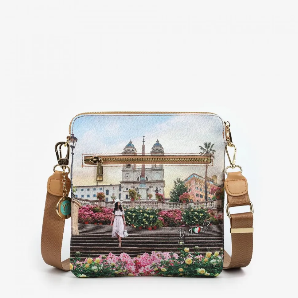 Borsa Donna Y NOT Bandoliera a Tracolla YES-314 Floral