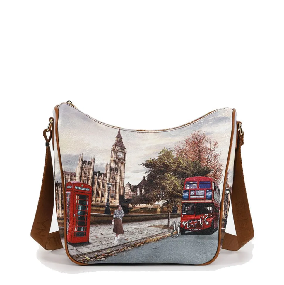 Borsa Donna Y NOT Hobo Large a Tracolla YES-606 London Street