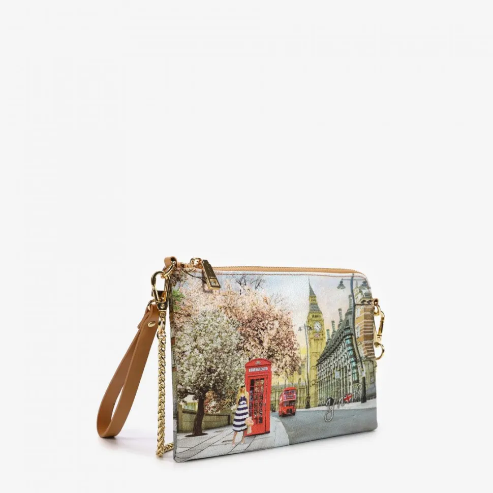 Borsa Donna Y NOT Pochette con Tracolla YES-384 English Rose