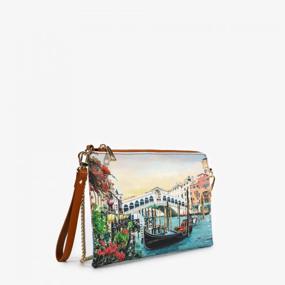 Borsa Donna Y NOT Pochette con Tracolla YES-303 Canaletto