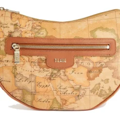 Borsa Mezzaluna a Tracolla Media 1A Classe Alviero Martini linea Geo Classic E055