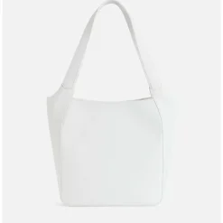 Borsa Sottospalla 1A Classe Alviero Martini linea Geo Mirage in Tessuto Gommato Bianco LC66
