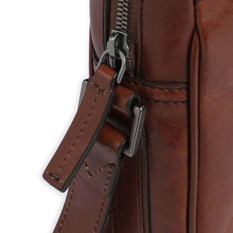 Borsello Uomo THE BRIDGE linea Fabio in Pelle Marrone
