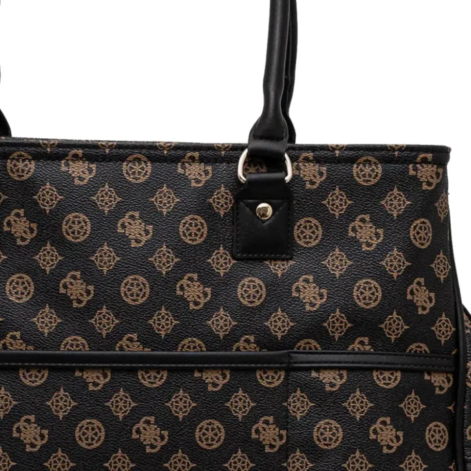 Borsone da Viaggio Donna a Spalla GUESS Linea Wilder Colore Brown