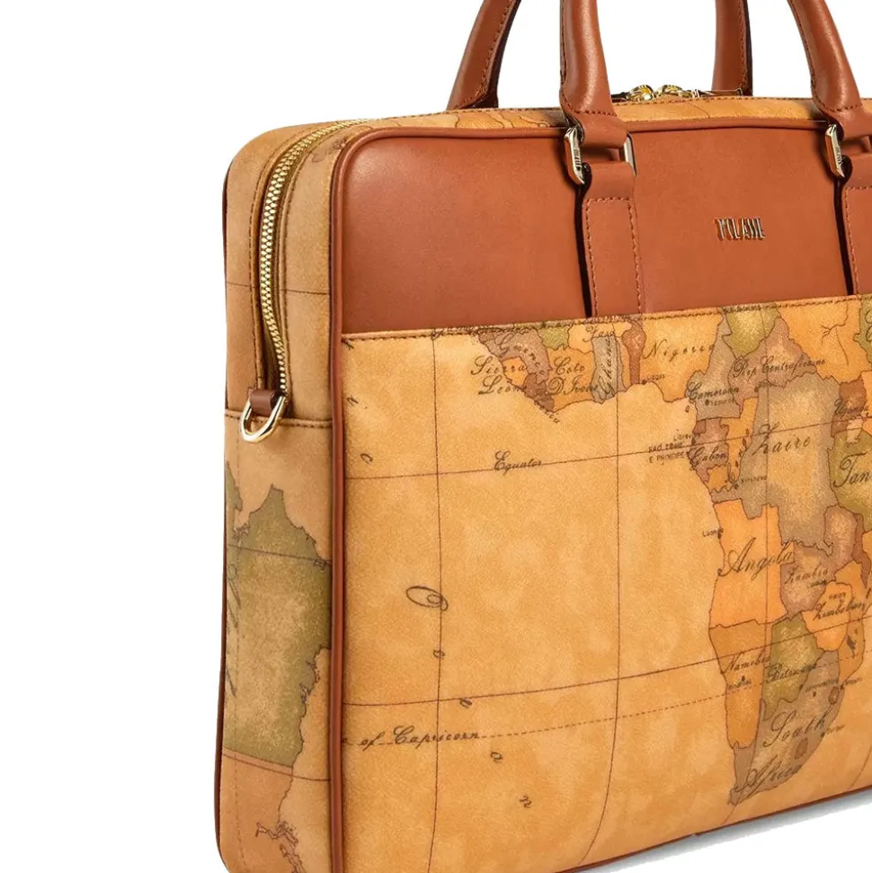 Cartella Porta PC 1A Classe Alviero Martini stampa Geo Classic G310