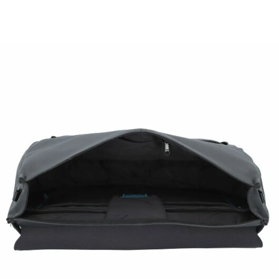 Cartella Porta PC 14" e Tablet PIQUADRO in Pelle Nera Linea Pan - CA4254S94