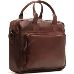 Cartella Uomo Due Manici con Tracolla Porta Pc 14" - Gianni Conti in Pelle Marrone
