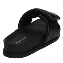 Ciabatte Donna ARMANI EXCHANGE con Fascia Imbottita Colore Black