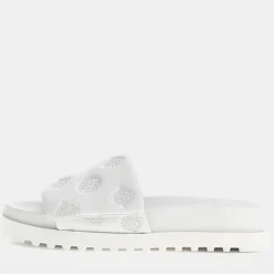 Ciabatte Donna GUESS Linea Fabio Colore White