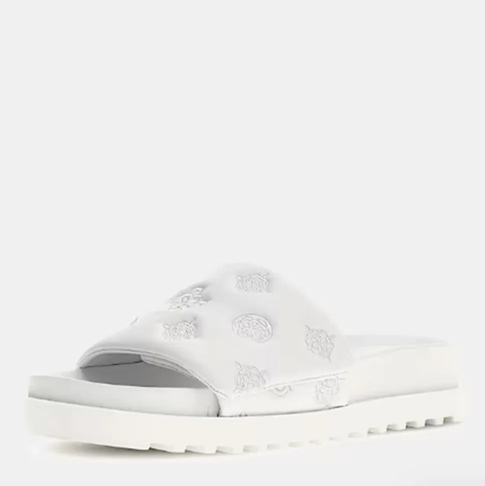Ciabatte Donna GUESS Linea Fabio Colore White