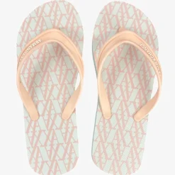 Ciabatte Donna Infradito ARMANI EXCHANGE Colore Off White - Light Rose