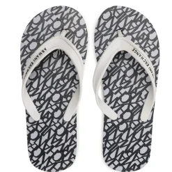 Ciabatte Donna Infradito ARMANI EXCHANGE Colore Optical White - Black