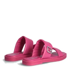 Ciabatte Flat LIU JO Iman 01 in Pelle Fuxia