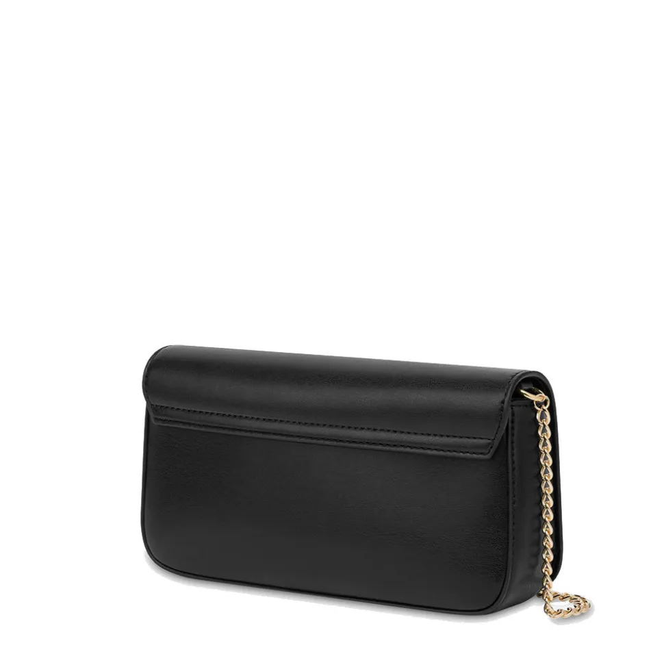 Clutch Donna con Tracolla LOVE MOSCHINO linea Smart Daily Lettering Logo Nero
