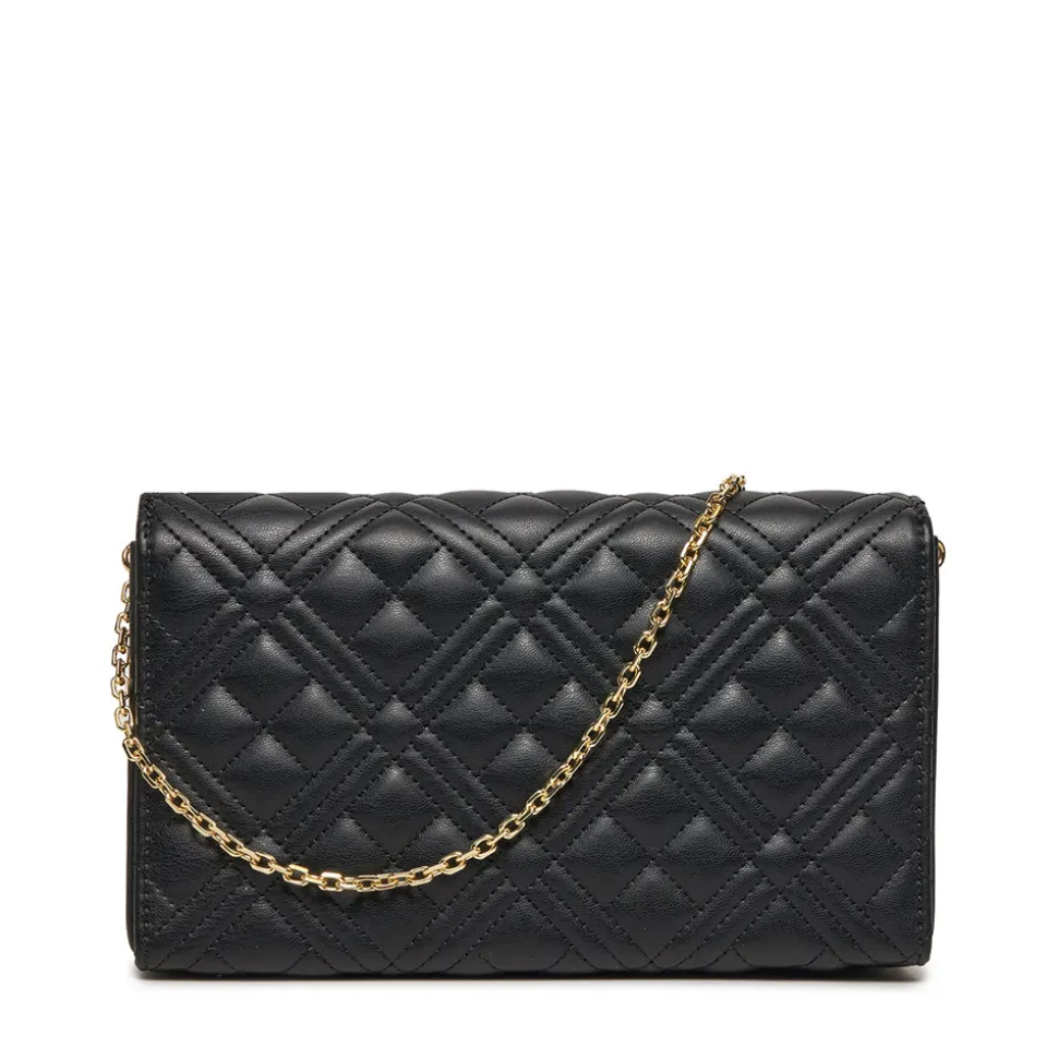 Clutch Donna con Tracolla LOVE MOSCHINO linea Smart Daily Quilted Nero