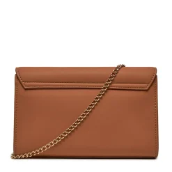 Clutch Donna con Tracolla LOVE MOSCHINO linea Smart Daily Maxi Lettering color Cammello