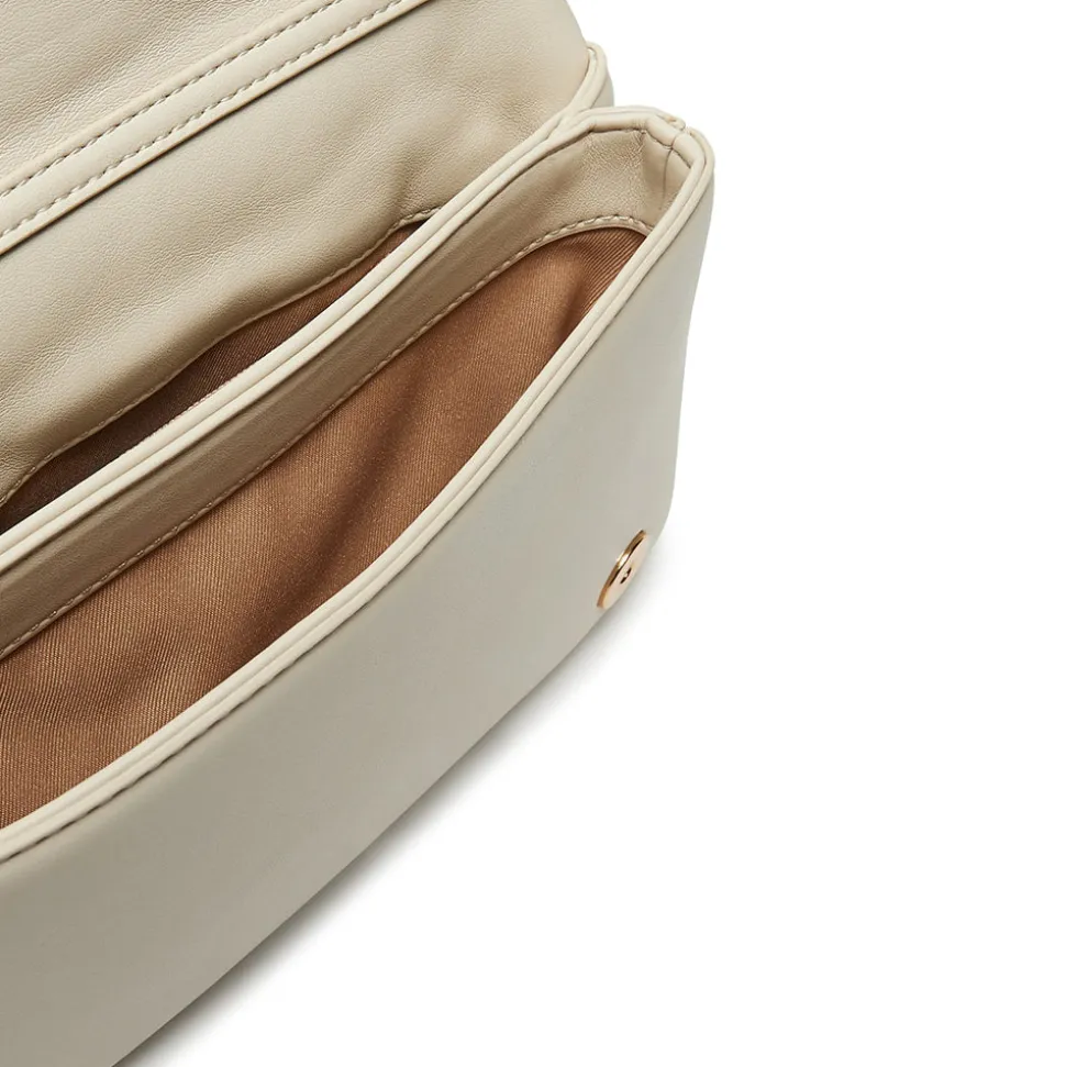 Clutch Trapuntata con Tracolla LOVE MOSCHINO linea Embossed Avorio