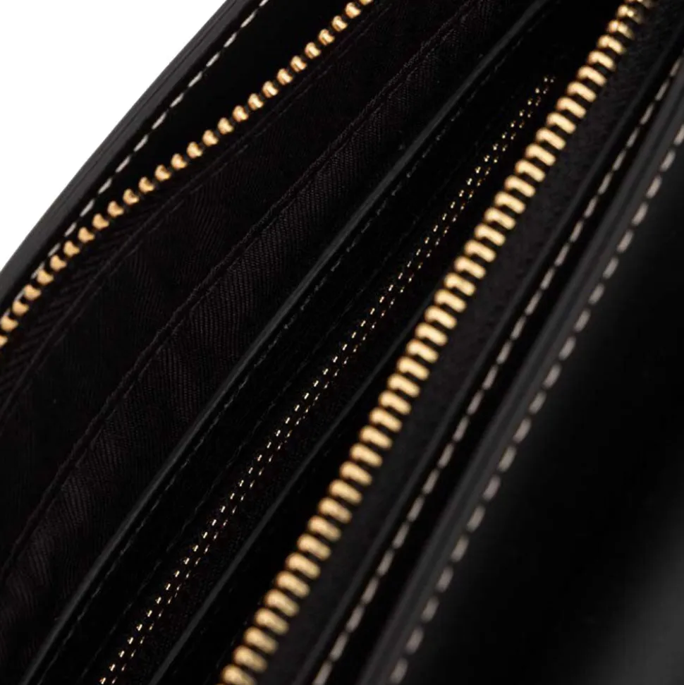 Hobo Bag a Spalla LOVE MOSCHINO linea Logo Eyelet Nera