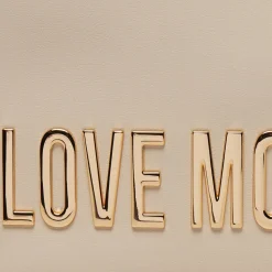 Hobo Bag a Spalla LOVE MOSCHINO linea Bold Bag Avorio