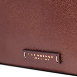 Hobo Bag Donna THE BRIDGE linea Gemma in Pelle Marrone