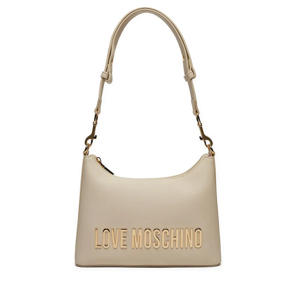 Hobo Bag LOVE MOSCHINO linea Bold Bag Avorio