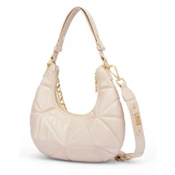 Hobo Bag LOVE MOSCHINO linea Geometric Quilted Trapuntato Avorio